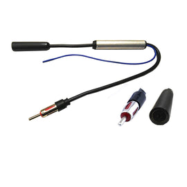 ANFMB2 Antenna Adapter FM Radio Signal Amplifier Booster DIN Male to Female Universal