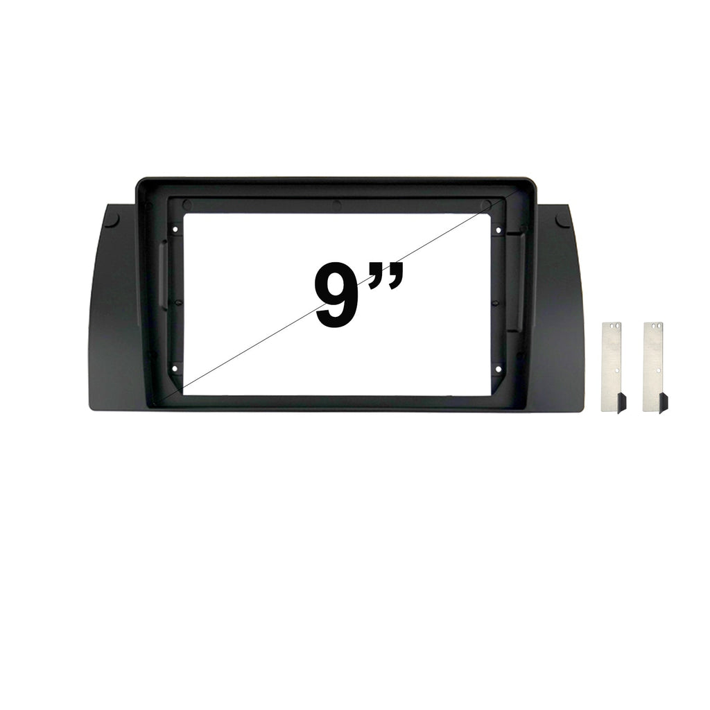 9 Inch Facia FABMWE39E539 Panel Fascia Dash Plate Panel suits BMW 5 SERIES E39 1996-2004 X5 E53 2000-2006