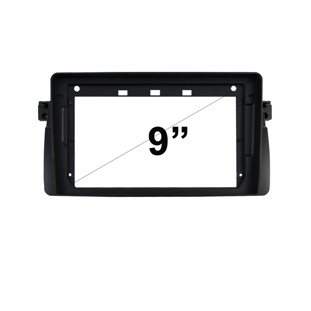 9 Inch Facia FABMWE46199820059 Panel Fascia Dash Plate Panel suits BMW 3 SERIES E46 1998-2005