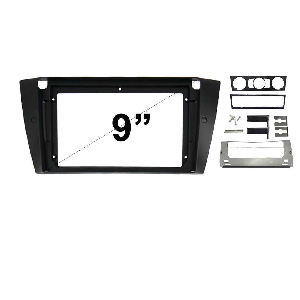 9 Inch Facia F9BM8 Panel Fascia Dash Plate Panel suits BMW 3 SERIES E90 2005-2012