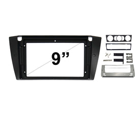 9 Inch Facia F9BM8 Panel Fascia Dash Plate Panel suits BMW 3 SERIES E90 2005-2012
