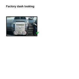 Double 2 DIN FADAIHATSUSIRION2004ON7 Facia Kit Fascia Panel Dash Plate For Daihatsu Sirion 2004+