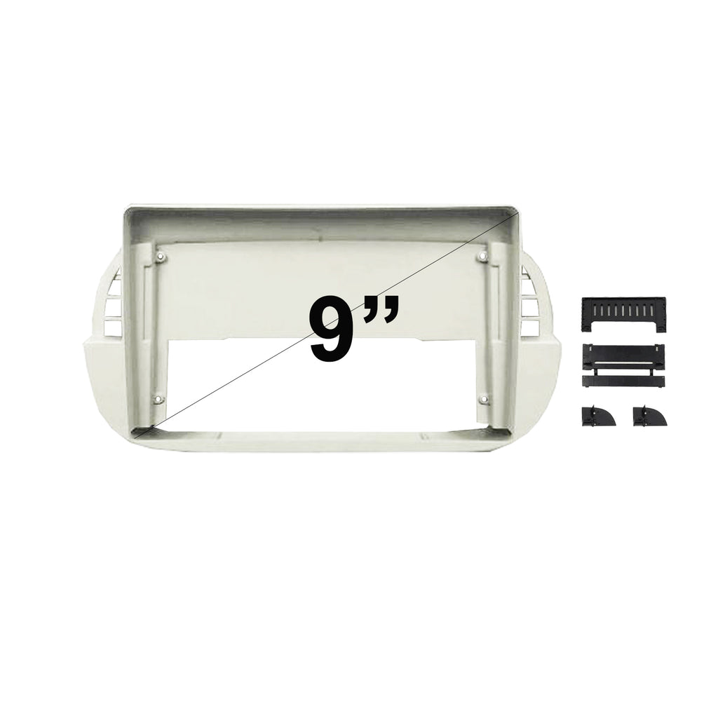 9 Inch Facia F9FT2 Panel Fascia Dash Plate Panel suits Fiat 500 2008-2014