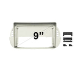 9 Inch Facia F9FT2 Panel Fascia Dash Plate Panel suits Fiat 500 2008-2014