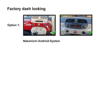 Load image into Gallery viewer, 9 Inch Facia FAFIAT500200820149 Panel Fascia Dash Plate Panel suits Fiat 500 2008-2014
