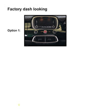 Load image into Gallery viewer, 10 Inch Facia FAFIAT500X2014ON10 Panel Fascia Dash Plate Panel suits Fiat 500X 2014+