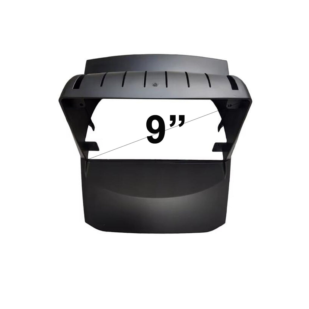 9 Inch Facia FAFORDFIESTA200820189 Fascia Dash Plate Panel suits Ford Fiesta 2008-2018 Black