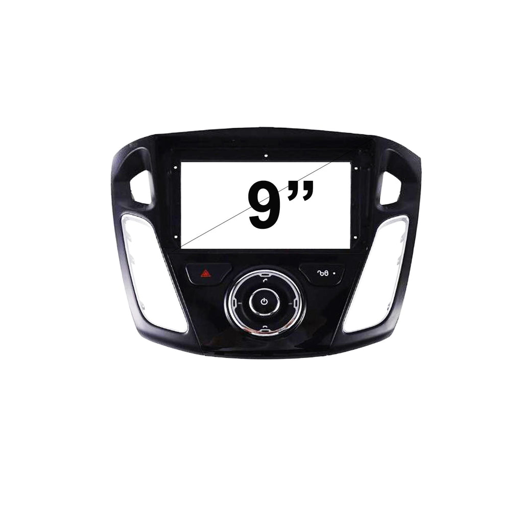 9 Inch Facia FAFORDFOCUS201220189 Panel Fascia Dash Plate Panel suits Ford Focus 2012-2018