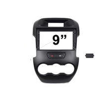 Load image into Gallery viewer, 9 Inch Facia FAFORDRANGER201220159  Panel Fascia Dash Plate suits Ford Range 2012-2015 Black