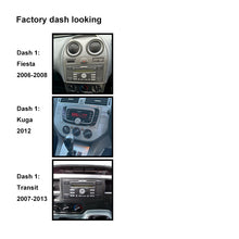 Load image into Gallery viewer, 9 Inch Facia FAFORDTRANSIT200720139 Fascia Dash Plate Panel suits Ford Fiesta 2006-2008 Transit 2007-2013 Kuga 2012