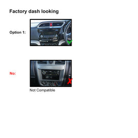 10 Inch Facia FAGREATWALLSTEED2016202010 Fascia Dash Plate Panel suits Great Wall Steed 2016-2020 Gloss Black