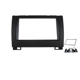 Double 2 DIN FAGREATWALLX200201120147 Facia Kit Panel Fascia Plate Dash For Great Wall X200 X240 2011-2014