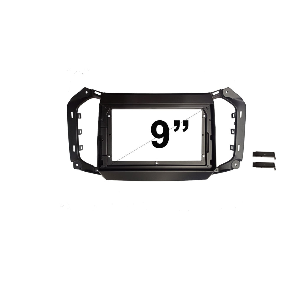 9 Inch Facia FAHOLDENCOLORADO201720209 Fascia Dash Plate Panel suits Holden Colorado 2017-2020 Black