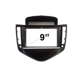 9 Inch Facia F9GM9 Fascia Dash Plate Panel suits Holden Cruze 2009-2016 Black