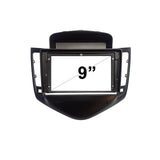 9 Inch Facia FAHOLDENCRUZE200920169  Fascia Dash Plate Panel suits Holden Cruze 2009-2016 Black