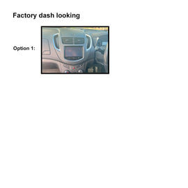 9 Inch Facia F9GM22 Fascia Dash Plate Panel suits Holden Trax 2013-2017