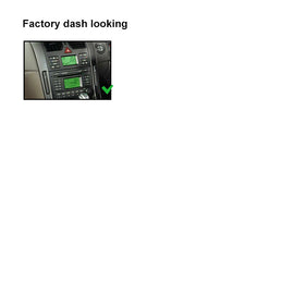 Double 2 Din FAHOLDENVYVZ7G Facia Kit Panel Fascia Plate Dash For Holden VY-VZ Commodore Monaro 2002+ GREY