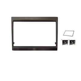 Double 2 Din FAHOLDENVYVZ7G Facia Kit Panel Fascia Plate Dash For Holden VY-VZ Commodore Monaro 2002+ GREY