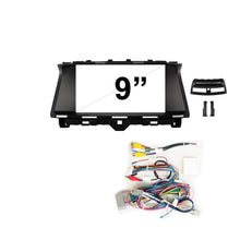 Load image into Gallery viewer, 9 Inch Facia FAHONDAACCORD20082012B9 Fascia Dash Plate Panel suits Honda Accord 2008-2012 Big Screen Black