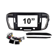Load image into Gallery viewer, 10&quot; FACIA KIT &amp; HARNESS FAHYUNDAIACCORD20132015NAV10 Fascia Dash Plate Panel Compatible With Honda Accord 2013-2015 Factory Nav
