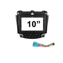 Load image into Gallery viewer, 10 Inch Facia &amp; HARNESS FAHONDAACCORDEURO2003200710 Fascia Dash Plate Panel suits Honda Accord Euro 2003-2007 Black