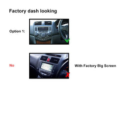 10 Inch Facia & HARNESS FAHONDAACCORDEURO2003200710 Fascia Dash Plate Panel suits Honda Accord Euro 2003-2007 Black