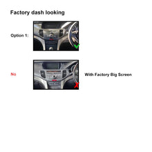 Load image into Gallery viewer, 9" FASCIA KIT F9HD47 Fascia Dash Plate Panel For Honda Accord Euro 2008-2015 Black