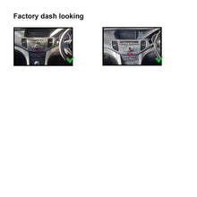 Load image into Gallery viewer, Double 2 DIN FAHONDAACCORDEURO2008ON7 Facia Kit Fascia Panel Dash Plate For Honda Accord Euro 2008+ Black