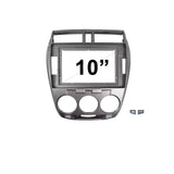 10 INCH FACIA KIT FAHONDACITY20092012M10 Fascia Dash Plate Panel For Honda City 2009-2012 Manual A/C