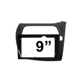 9 Inch Facia F9HD25 Fascia Dash Plate Panel suits Honda Civic Hatch 2006-2011