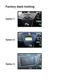 9 Inch Facia F9HD3 Fascia Dash Plate Panel suits Honda Civic 2012-2015 Hatch