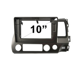 10 Inch Facia FXHD24 Fascia Dash Plate Panel suits Honda Civic 2006-2011 Sedan