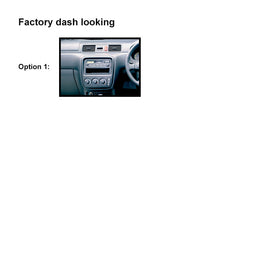 9 Inch Facia FAHONDACRV199720019 Fascia Dash Plate Panel suits Honda CRV 1997-2001