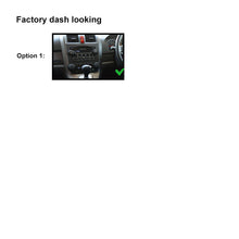 Load image into Gallery viewer, Double 2 DIN FAHONDACRV200620117 Facia Kit Fascia Panel Dash Plate For Honda CRV CR-V 2006-2011 Black
