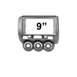 9 Inch Facia FAHONDAJAZZ200220089    Fascia Dash Plate Panel For Honda Jazz 2002-2008