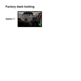 10 Inch Facia FAHONDAJAZZ2008201310 Fascia Dash Plate Panel For Honda Jazz 2008-2013