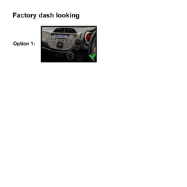 Double 2 DIN FAHONDAJAZZ200820137 Facia Kit Fascia Panel Plate Dash For Honda Jazz 2008-2013