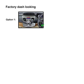 10 Inch Facia & HARNESS FAHONDAODYSSEY2004200810 Fascia Dash Plate Panel For Honda Odyssey 2004-2008