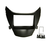Double 2 DIN FAHYUNDAIELANTRA201120137  Facia Kit Fascia Panel Plate Dash For Hyundai Elantra 2011-2013