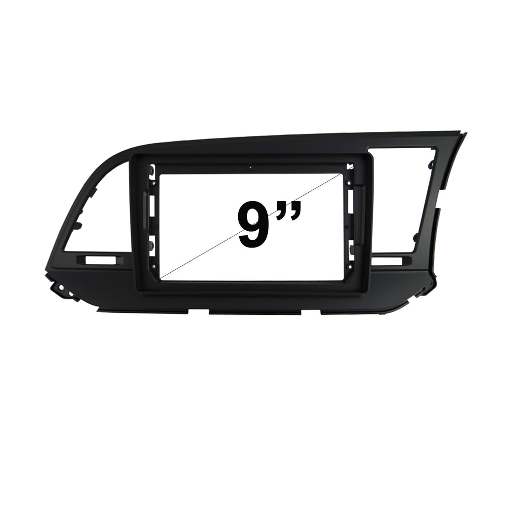 9" FACIA KIT F9HY6 Fascia Dash Plate Panel For Hyundai Elantra 2016+