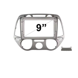 9 Inch Facia F9HY8 Fascia Dash Plate Panel For Hyundai i20 2010-2012 Manual A/C