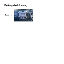 Load image into Gallery viewer, 9 Inch Facia FAHYUNDAII2020102012MANUAL9 Fascia Dash Plate Panel For Hyundai i20 2010-2012 Manual A/C