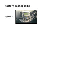 9 Inch Facia F9HY23 Fascia Dash Plate Panel For Hyundai I30 2007-2012 Auto Air Con