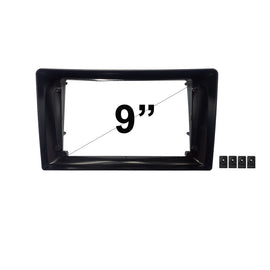 9 Inch Facia F9HY27 Fascia Dash Plate Panel For Hyundai I40 2011+ Black
