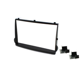 Double 2 Din FAHYUNDAIILOAD200820157B  Facia Kit Fascia Panel Dash Plate For Hyundai iLoad iMax 2008-2015 Black