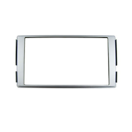 Double 2 Din FAHYUNDAISANTAFE200620127S Facia Kit Panel Fascia Plate Dash For Hyundai Santa Fe 2006-2012 Silver