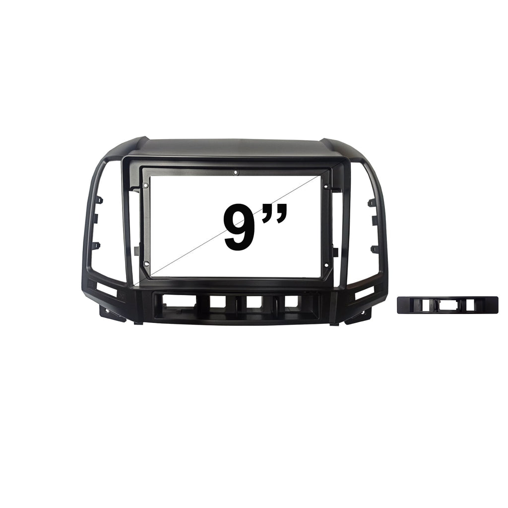 9 Inch Facia FAHYUNDAISANTAFE200620129 Fascia Dash Plate Panel For Hyundai Santafe 2006-2012