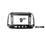 9 Inch Facia FAHYUNDAISANTAFE200620129 Fascia Dash Plate Panel For Hyundai Santafe 2006-2012