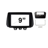 9 Inch Facia FAHYUNDAITUCSON201820209 Fascia Dash Plate Panel For Hyundai Tucson 2018-2020 Black