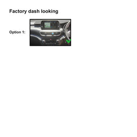 9 Inch Facia F9HY37 Fascia Dash Plate Panel For Hyundai Tucson 2018-2020 Black